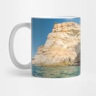 Rocky coastline near Carvoeiro Mug